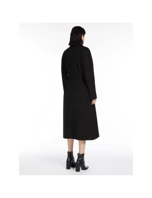 MAX MARA - Cappotto a vestaglia in lana