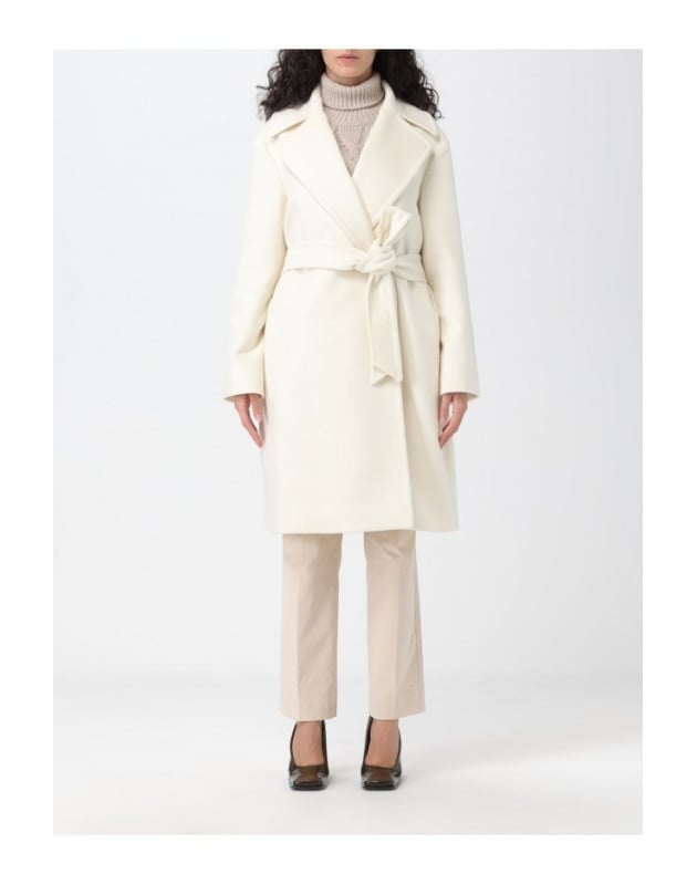 MAX MARA - Cappotto a vestaglia in lana