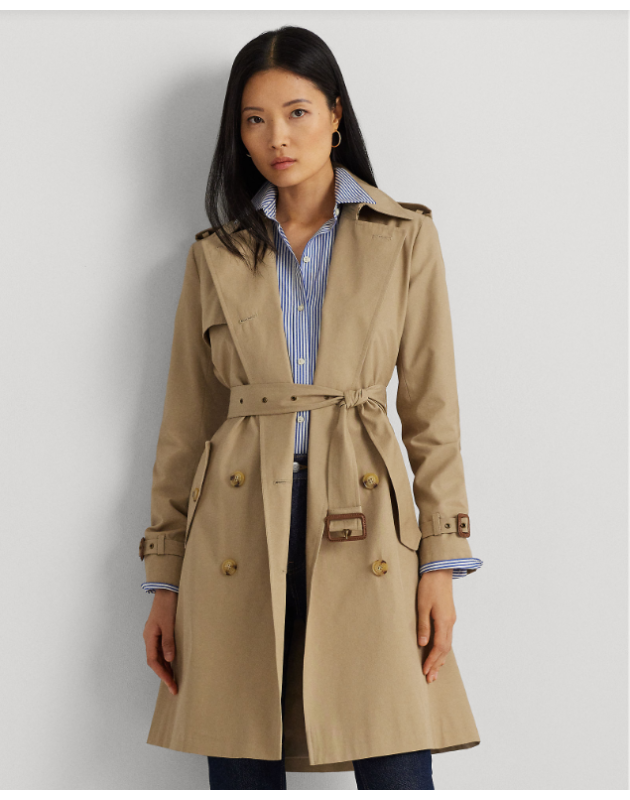 RALPH LAUREN- Trench doppiopetto