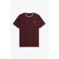 FRED PERRY- T-Shirt Con Doppia Riga