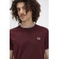 FRED PERRY- T-Shirt Con Doppia Riga