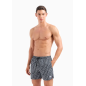 Emporio Armani- Costume shorts con pattern Small logo