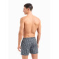 Emporio Armani- Costume shorts con pattern Small logo