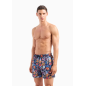 Emporio Armani- Costume shorts con pattern Small logo