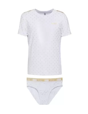 MOSCHINO UNDERWEAR - Set Maglia + Slip