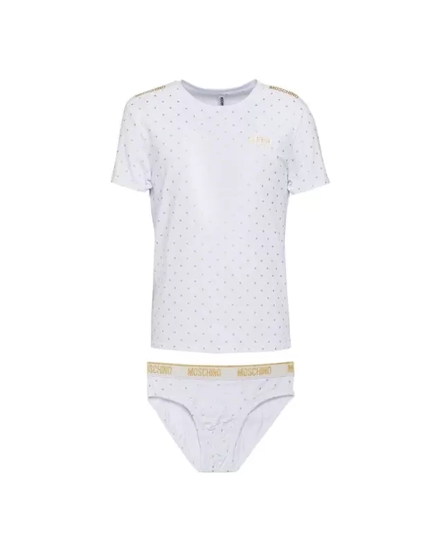 MOSCHINO UNDERWEAR - Set Maglia + Slip