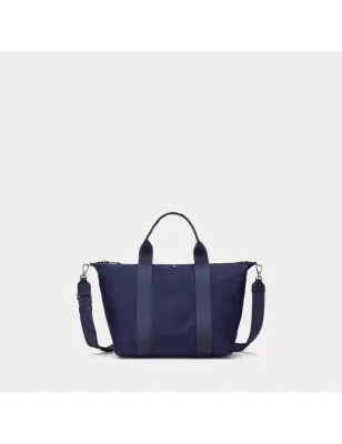 RALPH LAUREN- Tote Stevie XL in nylon con cerniera