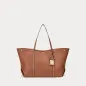 RALPH LAUREN- Tote Emerie grande in pelle martellata