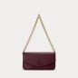 RALPH LAUREN- Borsa Sawyer media in cuoio nappa