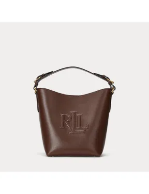 RALPH LAUREN- Borsa a secchiello Witley media in pelle