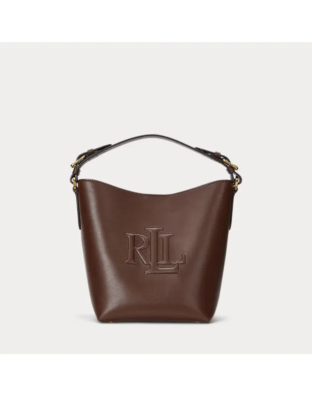 copy of RALPH LAUREN- Borsa a secchiello Witley media in pelle