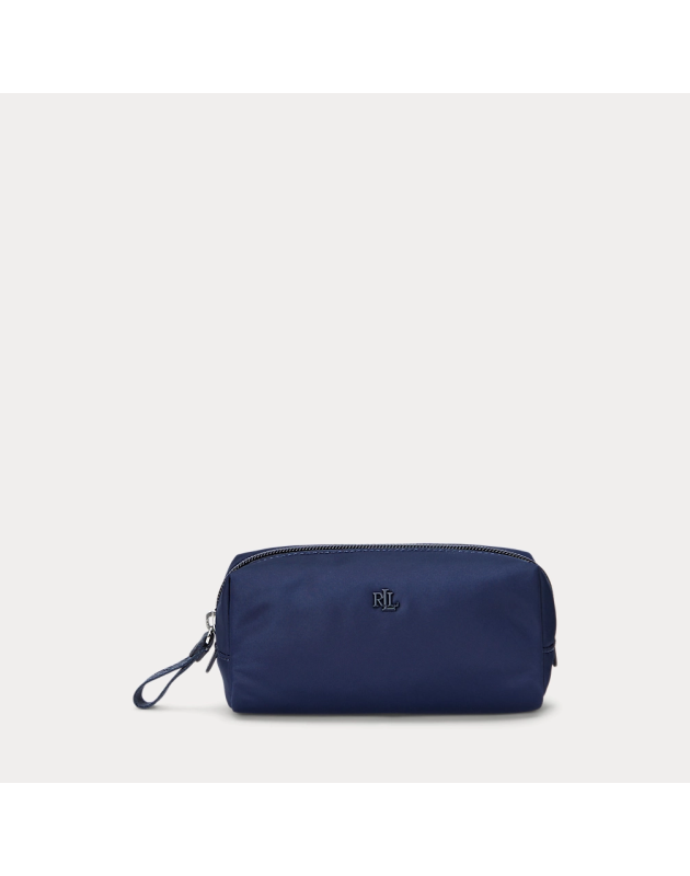 RALPH LAUREN- Pochette in nylon per cosmetici