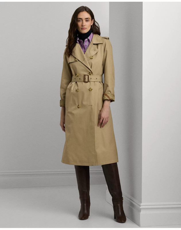 copy of RALPH LAUREN- Trench a doppio petto con cintura