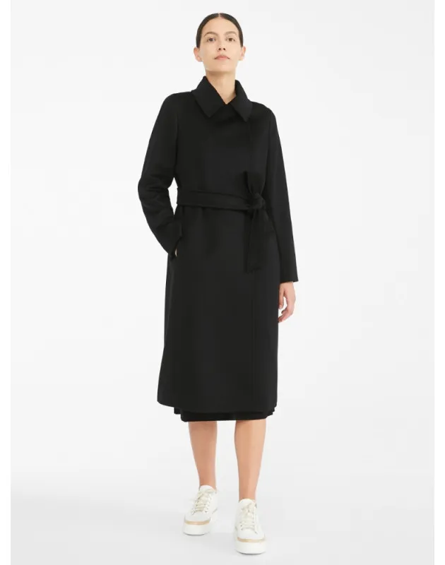 MAX MARA- Cappotto a vestaglia in lana