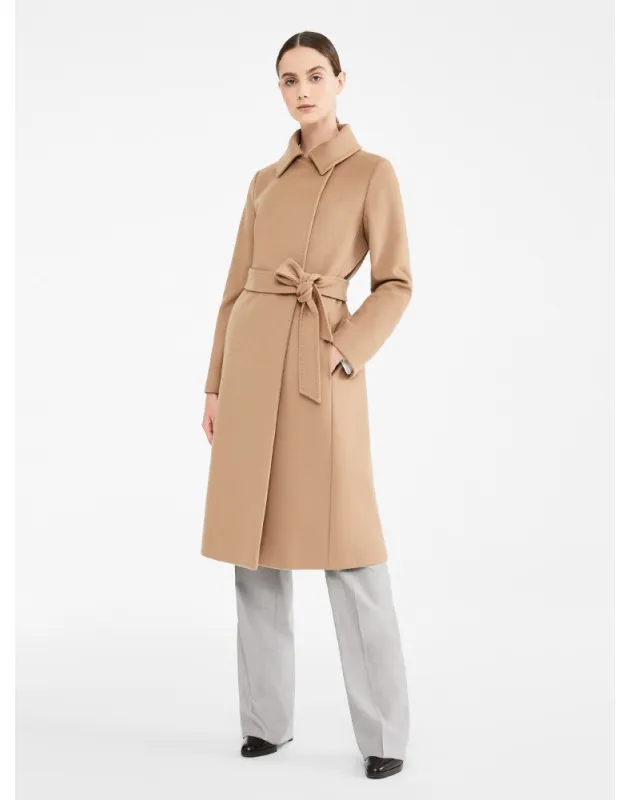 MAX MARA- Cappotto a vestaglia in lana