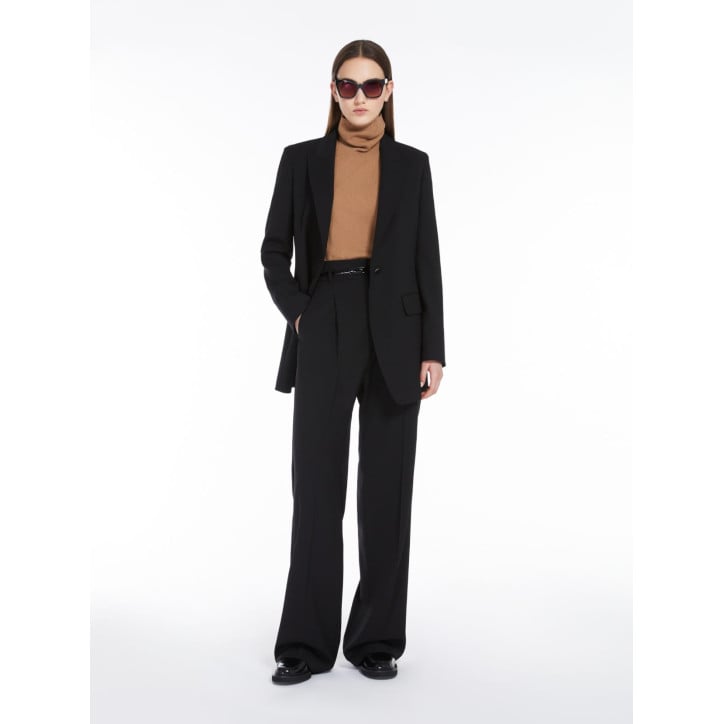 パンツ Max Mara Pantalone In Lana max-mara-pantalone-a-vita-alta