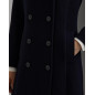 RALPH LAUREN- Cappotto maxi a doppio petto