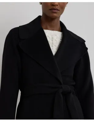 RALPH LAUREN- Cappotto a vestaglia double-face