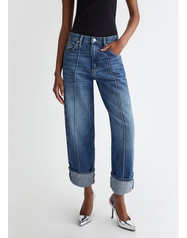 LIU JO- Jeans straight cropped