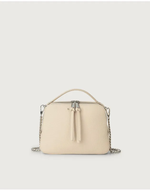 ORCIANI - Mini Bag Chéri Soft in pelle a mano con tracolla