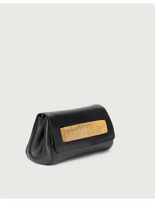 ORCIANI- Clutch Gossip Nappa Chain in pelle