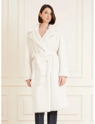 MARCIANO by GUESS- Cappotto pelliccia sintetica marciano