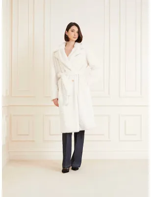 MARCIANO by GUESS- Cappotto pelliccia sintetica marciano