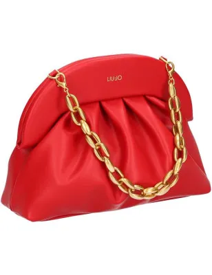 LIU JO- Pochette con manico in catena