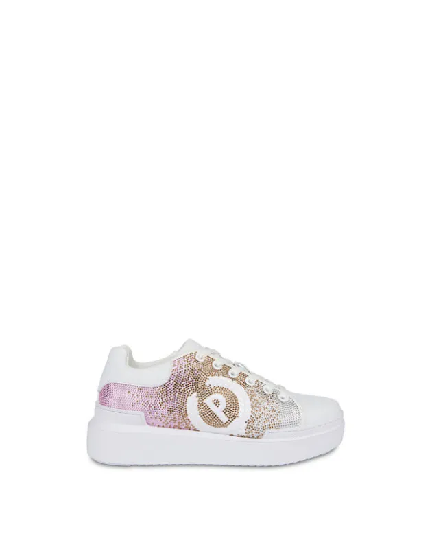 POLLINI- Sneakers Con Strass