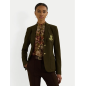 RALPH LAUREN - Blazer in jacquard con ricamo