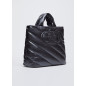 LIU JO- Shopping bag glossy matelassé