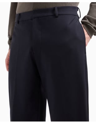 EMPORIO ARMANI- Pantaloni in nylon stretch Travel Essential