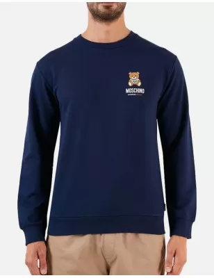 MOSCHINO UNDERWEAR - Felpa teddy bear girocollo