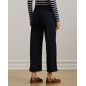 RALPH LAUREN- Pantaloni twill micro sabbiato e cintura RALPH LAUREN- Pantaloni twill micro sabbiato e cintura