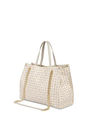 POLLINI- Borsa Doppio Manico Heritage Soft Relief