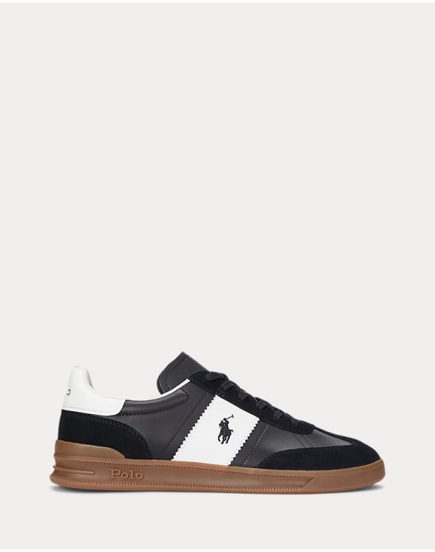 RALPH LAUREN- Sneaker Heritage Aera pelle e camoscio RALPH LAUREN- Sneaker Heritage Aera pelle e camoscio
