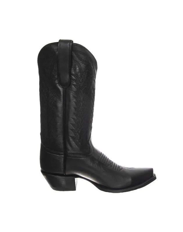 CABORCA- Raya Ternera Austin Negro Boots
