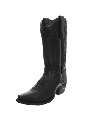 CABORCA- Raya Ternera Austin Negro Boots