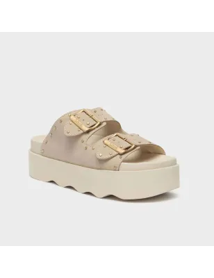 SCHOLL- Mules heather