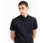 EMPORIO ARMANI- Polo in jersey jacquard EMPORIO ARMANI- Polo in jersey jacquard