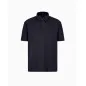 EMPORIO ARMANI- Polo in jersey jacquard EMPORIO ARMANI- Polo in jersey jacquard