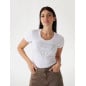 GUESS- T-shirt logo triangolo GUESS- T-shirt logo triangolo