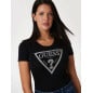 GUESS- T-shirt logo triangolo GUESS- T-shirt logo triangolo