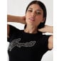 GUESS- T-shirt con logo con borchie GUESS- T-shirt con logo con borchie