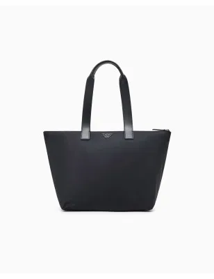 EMPORIO ARMANI- Shopper media in nylon riciclato ASV