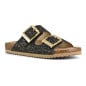 COLORS of CALIFORNIA- Sandalo glitter con fibbie metallo