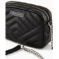 ARMANI EXCHANGE- Borsa a tracolla matelassè con tracolla in catena