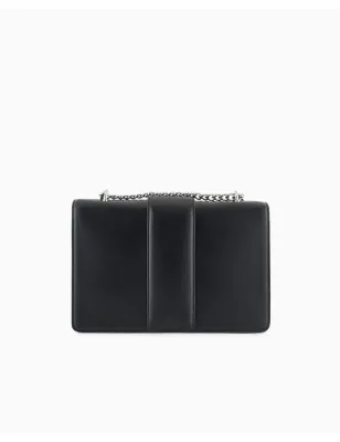 ARMANI EXCHANGE- Borsa a spalla con logo in metallo