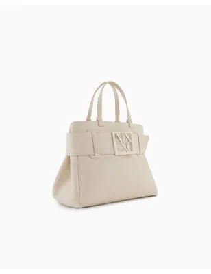 ARMANI EXCHANGE- Borsa a mano con dettaglio logo ASV