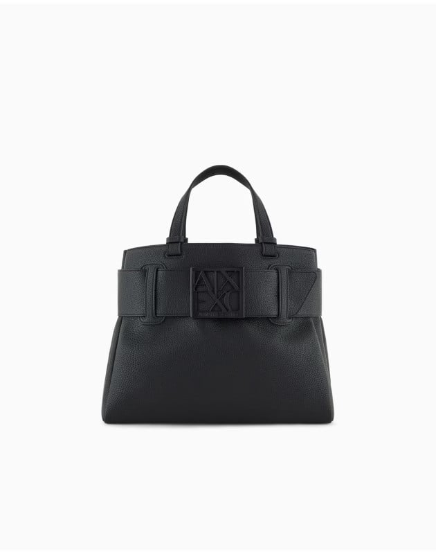 ARMANI EXCHANGE- Borsa a mano con dettaglio logo ASV